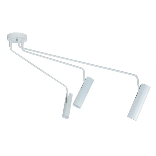 Deckenleuchte mit drei Strahlern zur flexiblen Beleuchtung