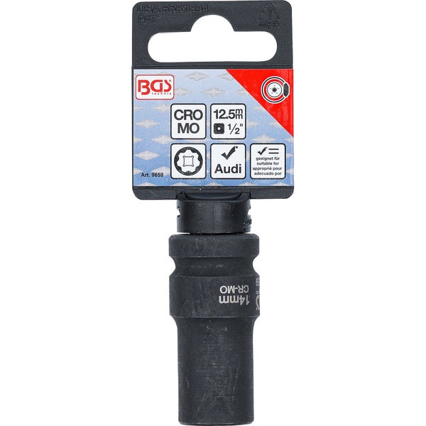 BGS technic Steckschlüssel-Einsatz mit 14 Millimeter Größe