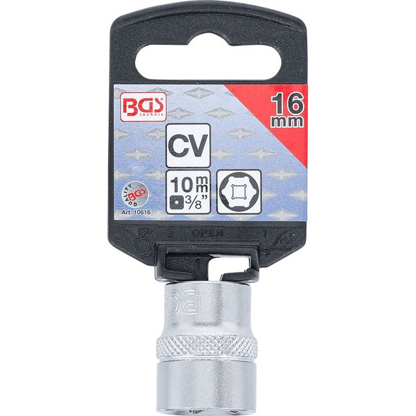 BGS technic Steckschlüssel Einsatz mit 16 mm Größe
