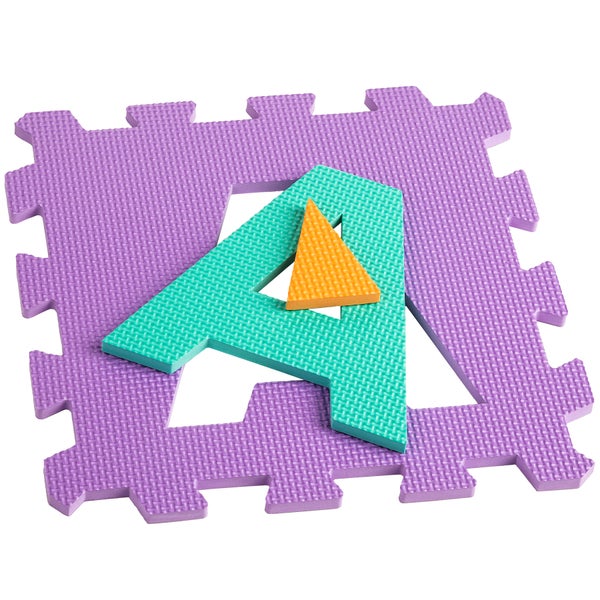 Puzzlematte tectake  jedes Teil 31,5 x 31,5 x 1 cm 86-teilig bunt