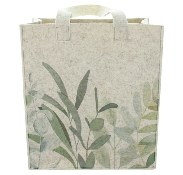 FRANK FLECHTWAREN | Tasche Oversize, FILZ AUS PET, FILZ, 40 x 24 x 45 cm