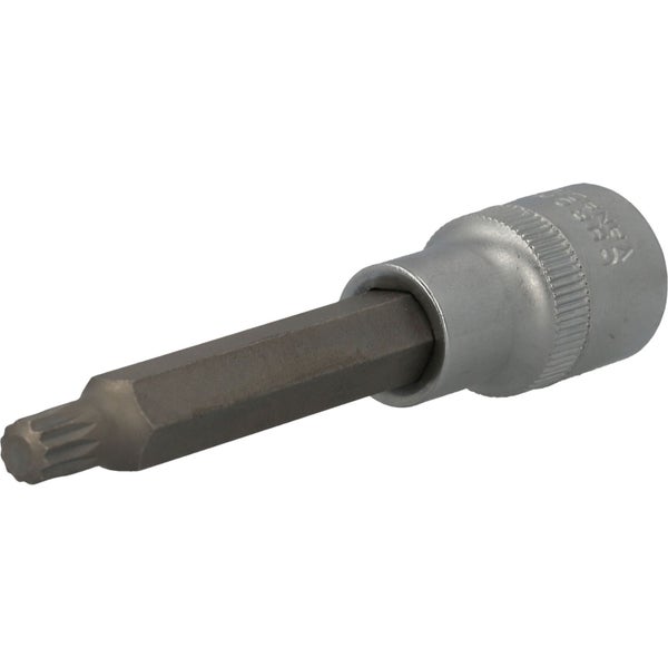 BRILLIANT TOOLS 1/2 Vielzahn-Bit-Stecknuss 100 mm lang M8 - BT022942