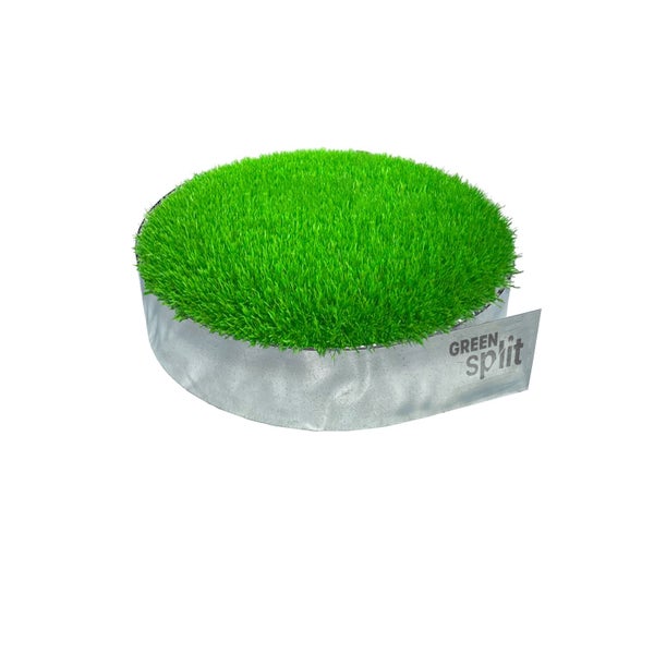 Green Split Logo Rasenziegel