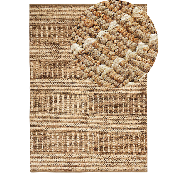 Teppich KAMBERLI Beige 160 x 230 cm Jute