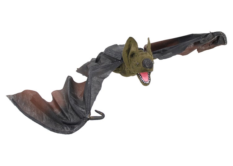 Dekorative Fledermaus mit ausgebreiteten Flügeln für Halloween