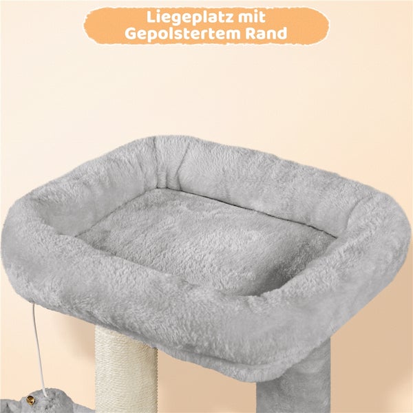 Katzenbaum mit gepolstertem Liegeplatz