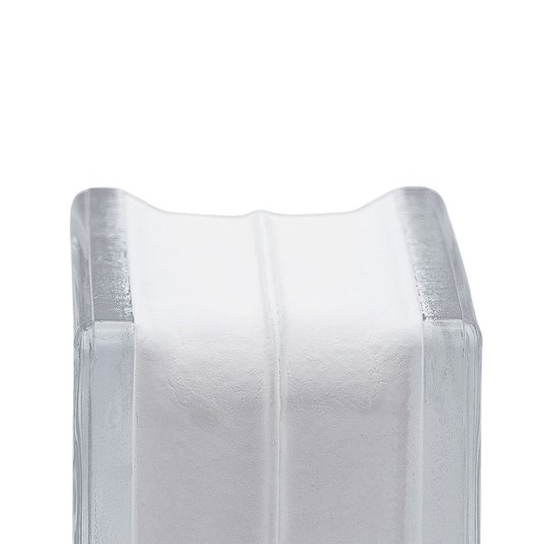 Detailansicht eines Glasbausteins