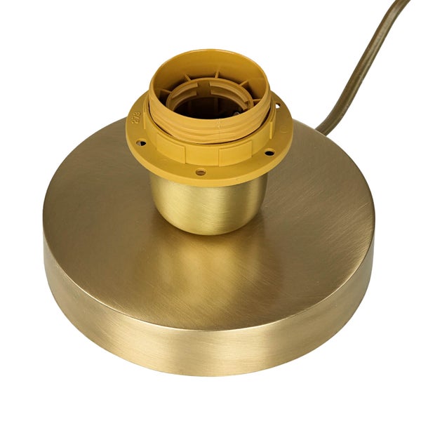 Lampenfuß mit Fassung und Kabel