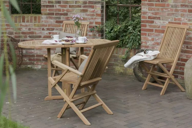 Gartensessel aus Teakholz