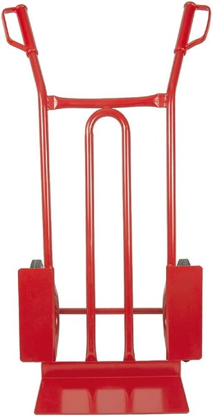 Sackkarre Trestles S01HS Stahl | Treppensteiger mit Sternrädern & 250 kg Tragkraft | Rot | Profi-Transportkarre Made in EU