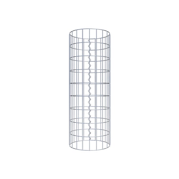 Gabionensäule Durchmesser 32 cm, MW 5 x 10 cm rund - Höhe: 0,90 m