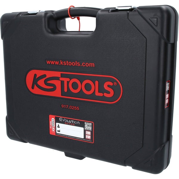 KS TOOLS 1/4+3/8+1/2 Steckschlüssel-Satz 255tlg. - 917.0255