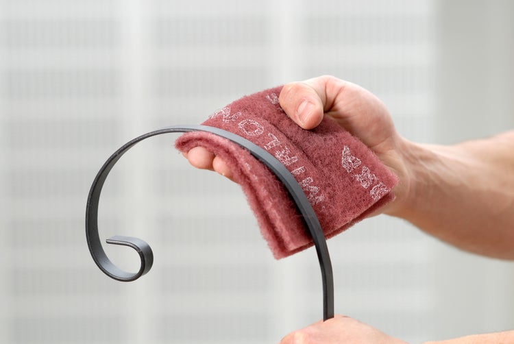 Mirka Mirlon Total 25 Stk Schleifvlies VeryFine Korn 360 Schleifpads, Schleiffleece zum Anschleifen, Entrosten, Schleifen, Polieren von Holz, Metall, Kunststoff, Edelstahl