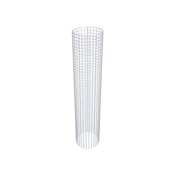 Gabionensäule Durchmesser 47 cm MW 5 x 5 cm rund - Höhe: 230 cm