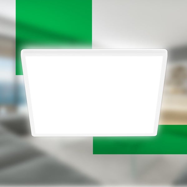 LED Deckenlampe Deckenleuchte LED Panel Effizienzklasse A Flach Backlight