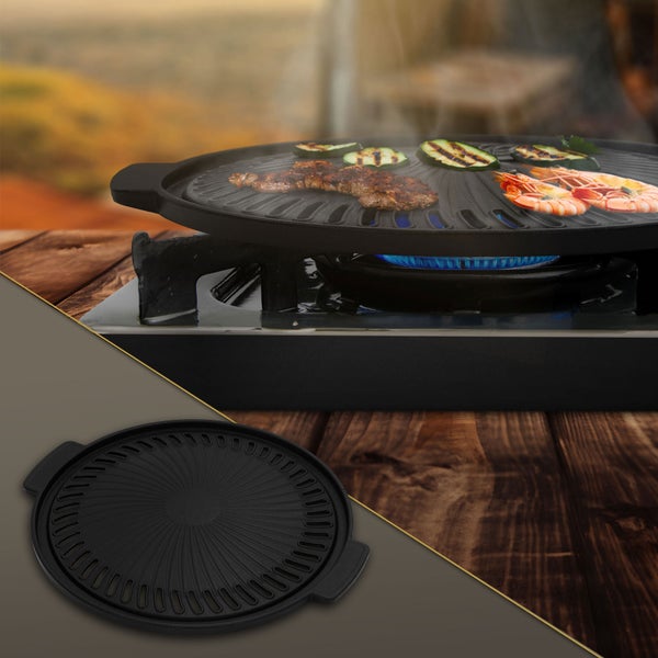 BBQ#BOSS Raketenofen mit Grillpfanne, Tragetasche, Silber, Edelstahl, + Gusseisen Grillplatte, Campingkocher Holz mit Brennholzständer, Doppeltür, Camping BBQ Holzofen, Outdoor, Dutch Oven Raketenherd