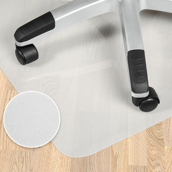 Bodenschutzmatte tectake für Hartböden für Bürostühle 120 x 120 cm