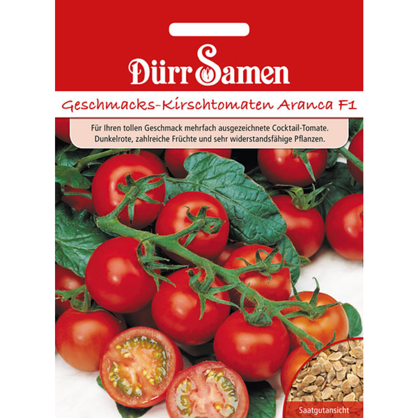 Geschmacks-Kirschtomaten Aranca F1 Saatgut von Dürr Samen