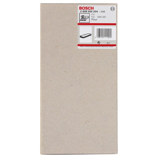 Bosch Schleifplatte mit Kletthaftung 115 x 230 mm - 2608000204