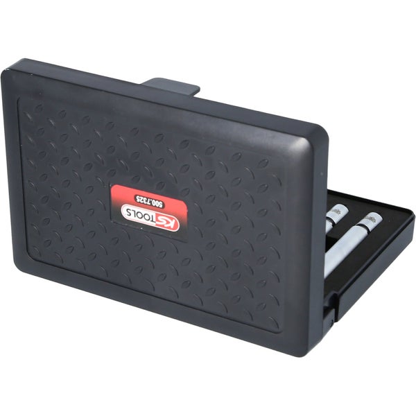 KS Tools Logo auf einem Werkzeugkasten mit Auswerferdorne