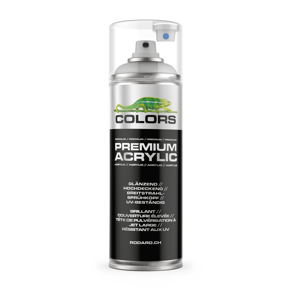 COLORS Premium Acrylic Sprühfarbe 400ml RAL 7035 Lichtgrau Glanz