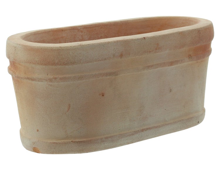 Länglicher Terrakotta Pflanzkasten