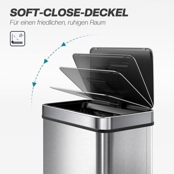 Mülleimer mit Soft-Close-Deckel