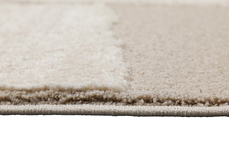 Kurzflor Teppich Creme Beige Ingvar WECONhome 140x200 cm