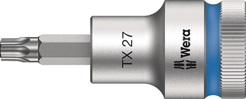 Wera Steckschlüsseleinsatz 8767 C HF TORX 1/2 T27 Länge 60 mm - 5003832001