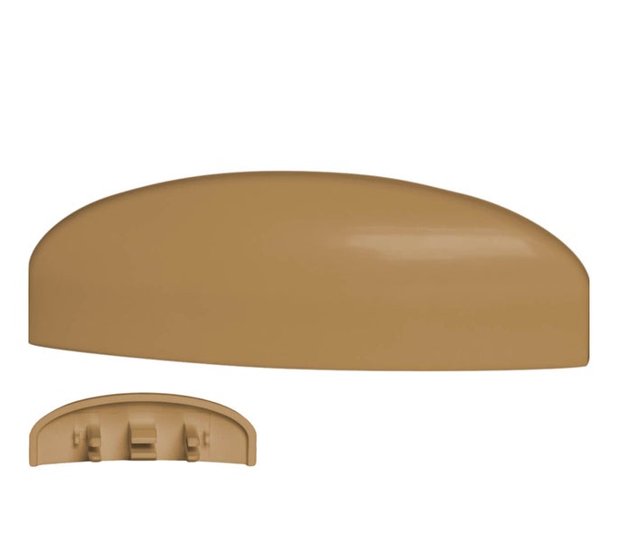 Endkappe für Zaunpfosten aus Kunststoff