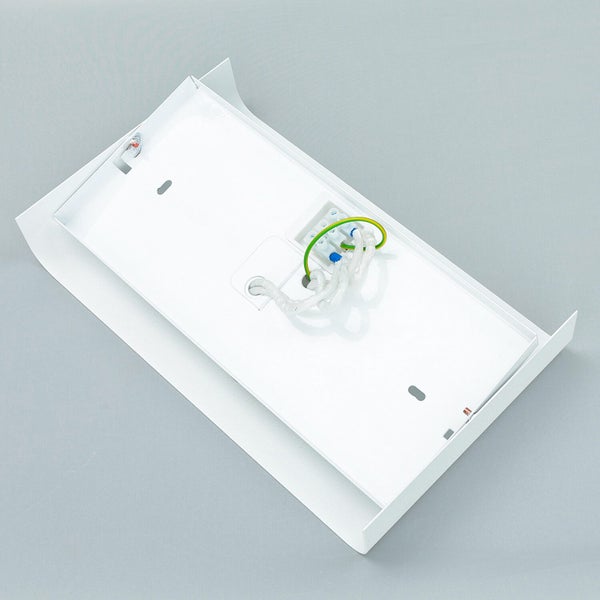 Weiße Lampenhalterung mit Kabelanschluss für Hornbach