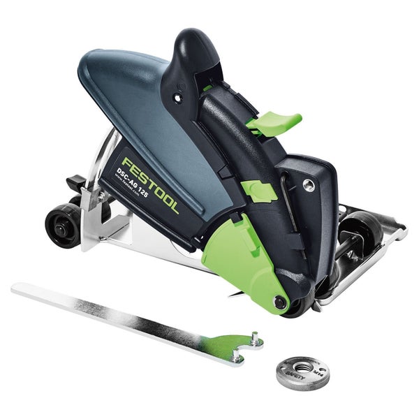 Festool Logo Diamanttrennsystem DSC-AG 125 mit Zubehör