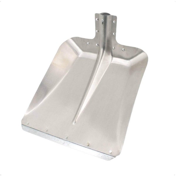 Schneeschaufelblatt aus Aluminium mit Stielaufnahme