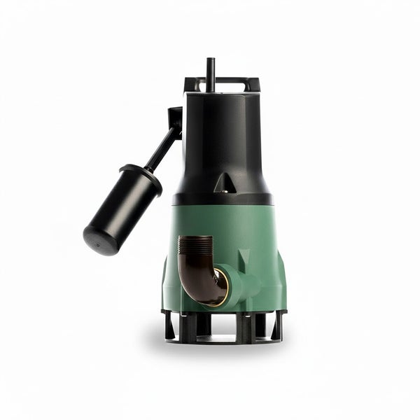 Tauchpumpe für den Einsatz im Garten und im Haus.