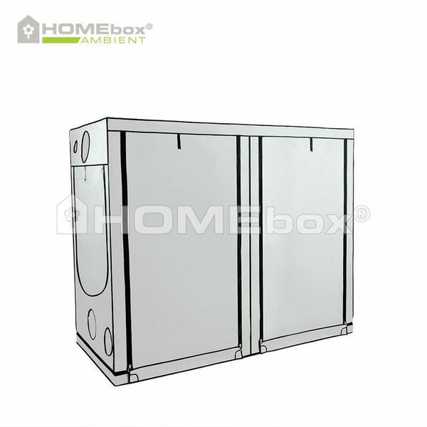 Premium Homebox Ambient R240+ Growbox – 240x120x220 cm, Lichtdichtes Zelt mit hochwertiger Reflektionsbeschichtung & robustem Stecksystem für optimale Indoor Pflanzenzucht