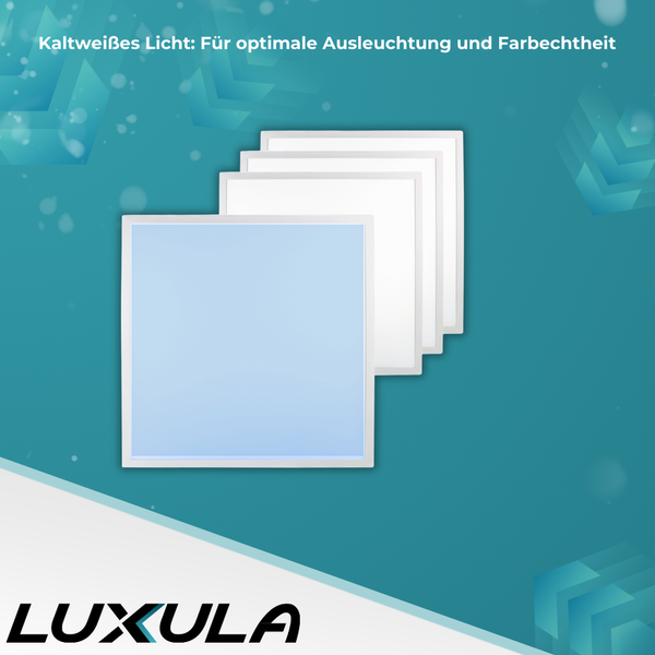 Quadratische LED Paneele für optimale Ausleuchtung