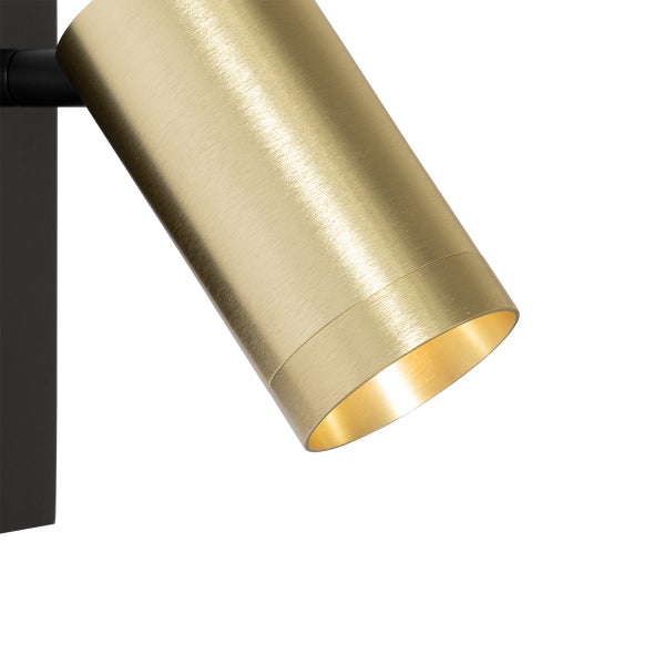 Wandleuchte aus Metall mit verstellbarem Spot