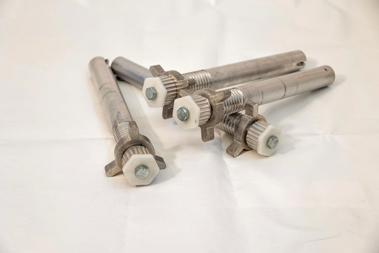 Werner Klappgerüst Tower 3T Rollenadapter zur Höhenverstellung 4 Stück