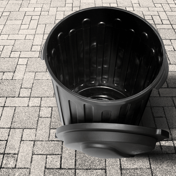 FLOORDIREKT Mülleimer Robin 60L Abfalleimer mit Deckel Geruchsdicht Hygienisch