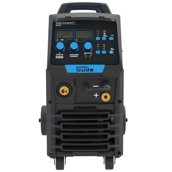 Güde Schweißgerät Inverter mit Tragegriff und Bedienfeld
