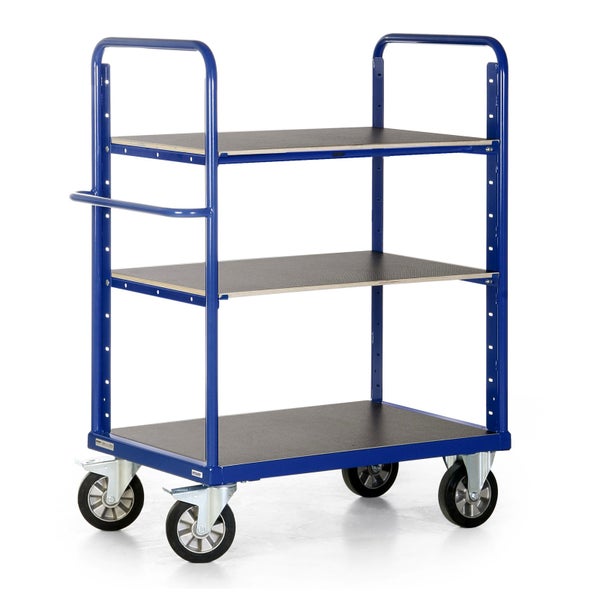 Transportwagen mit drei Ablageflächen