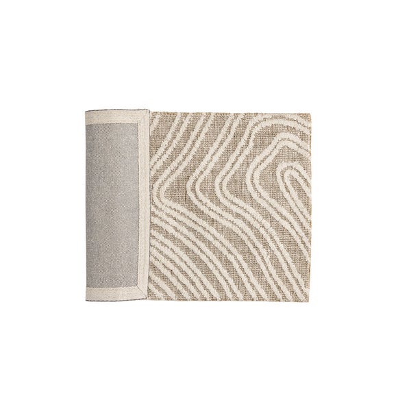 Vera Badematte 80x50cm Beige. 50 X 80 X 2 cm