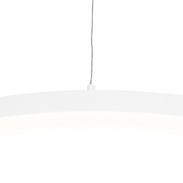 Weiße Hängeleuchte