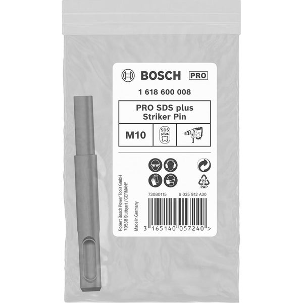 Bosch PRO SDS plus Striker Pin M10 8,4 x 86 x 26 mm - 1618600008