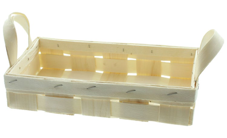FRANK FLECHTWAREN | Schale Span, HOLZ, 24 x 13 x 5 cm