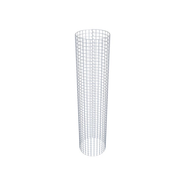 Gabionensäule Durchmesser 47 cm MW 5 x 5 cm rund - Höhe: 210 cm