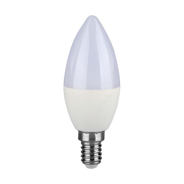 E14 LED-Lampen - Kerze - Samsung - IP20 - Weiß - 4.5W - 470 Lumen - 3000K - 5 Jahre