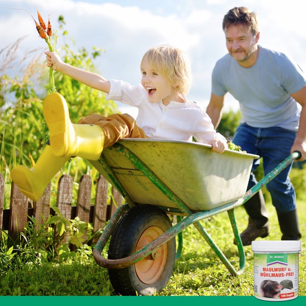 Maulwurf- und Wühlmausfrei Kugeln - Effektiver Schutz gegen Wühlmäuse und Maulwürfe - Für Garten, Wege & Grünflächen - Mit Eukalyptusöl - Langzeitwirkung bis 85 Tage