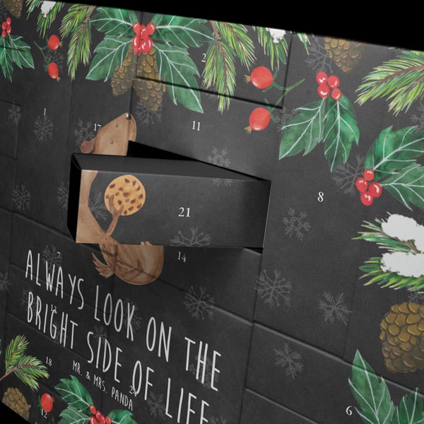 Mr. & Mrs. Panda Befüllbarer Adventskalender Hund Keks - Schwarz