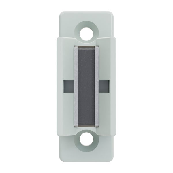 Geiger Magnet-Kurbelhalter | für 12-17 mm Stahlkurbeln | Wandabstand 25 mm | Kunststoff | grau